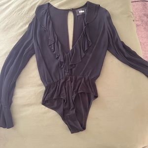 Reformation Viscose bodysuit
